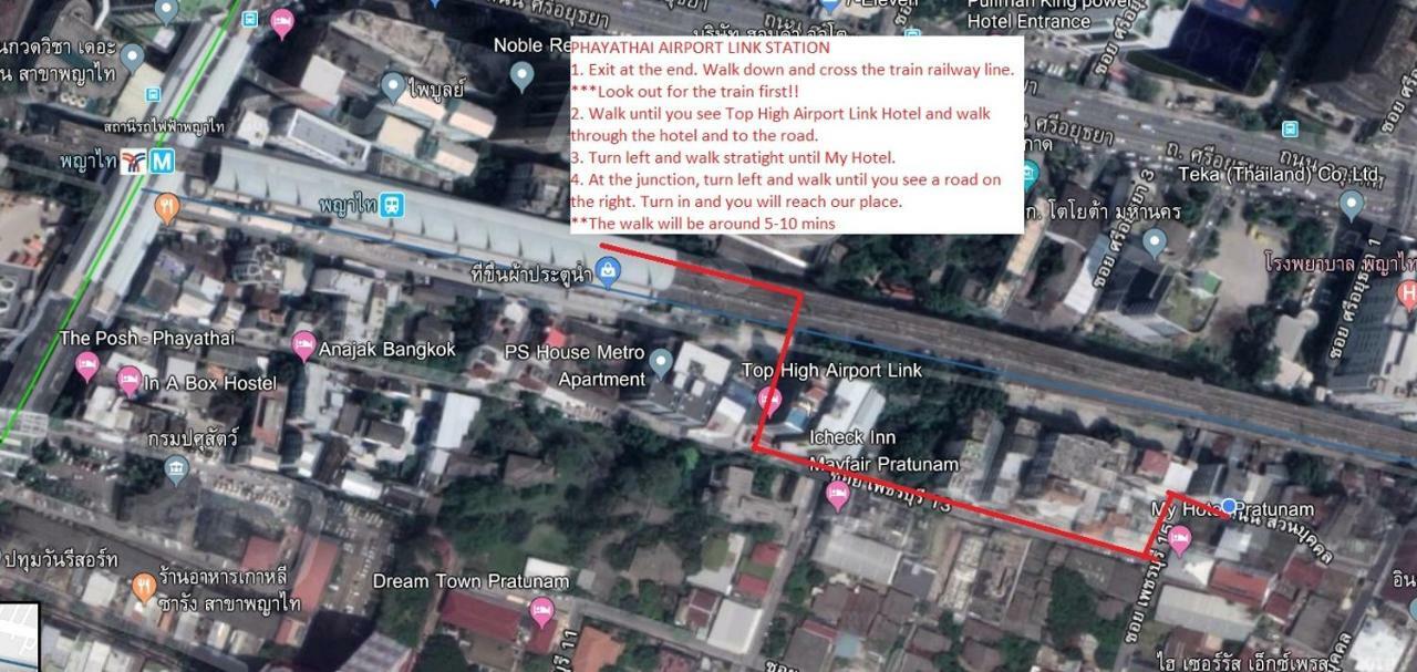 Hostel Beebedz Bangkok Zewnętrze zdjęcie